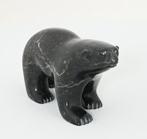 Walking Bear by Johnny Saggiatok