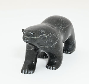 Walking Bear by Johnny Saggiatok