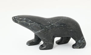 Walking Bear by Johnny Saggiatok