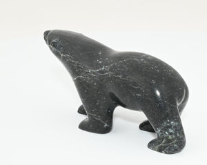 Walking Bear by Johnny Saggiatok