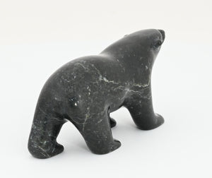 Walking Bear by Johnny Saggiatok