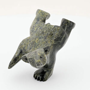 Diving Bear by Mosesee Pootoogook