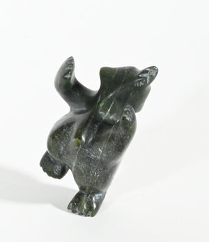 Dancing Polar Bear by Ottokie Samayualie