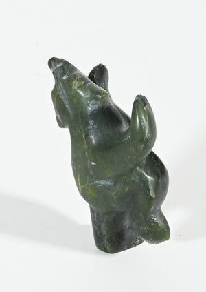 Dancing Polar Bear by Ottokie Samayualie