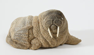 Walrus Sculpture by Mitchell Tooolie