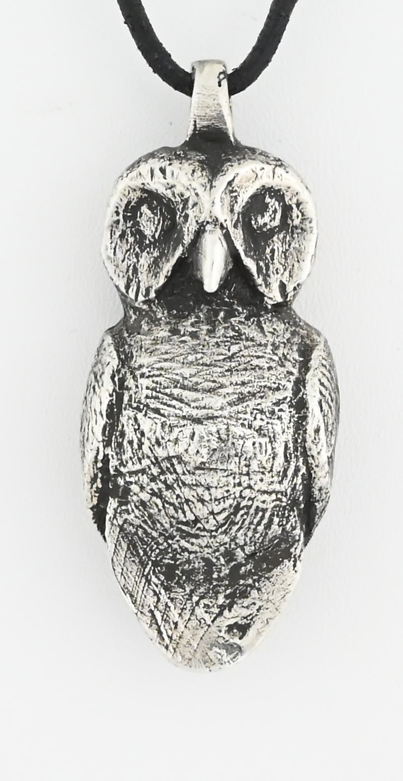 Owl Pendant by Hib Sabin; #8/50