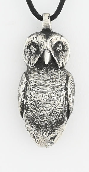 Owl Pendant by Hib Sabin; #8/50