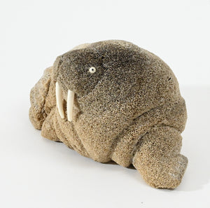 Walrus Sculpture by Mitchell Tooolie