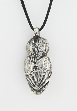 Owl Pendant by Hib Sabin; #8/50