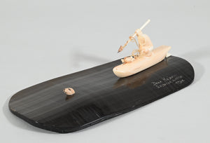 Seal Hunting in the Sea by Dean Kulowiyi