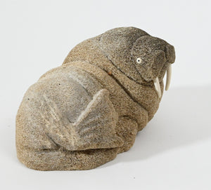 Walrus Sculpture by Mitchell Tooolie