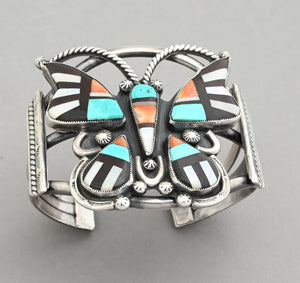 Bracelet, Zuni Butterfly Cuff vintage