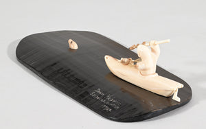 Seal Hunting in the Sea by Dean Kulowiyi