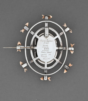 Denise Wallace Fisherwoman Mask Pin/Pendant; #62 of 100