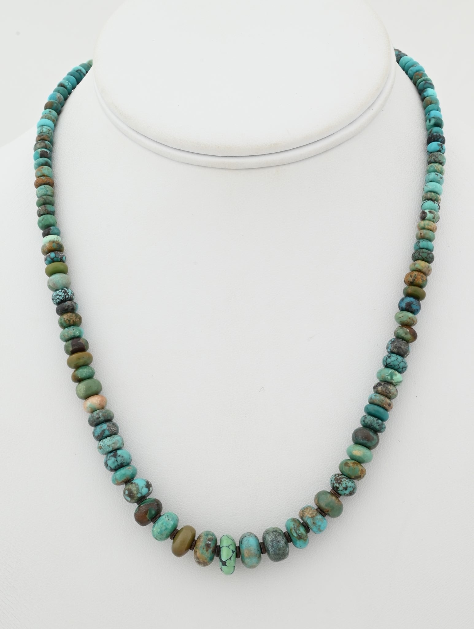 Necklace with Turquoise Beads by Helen Tsosie