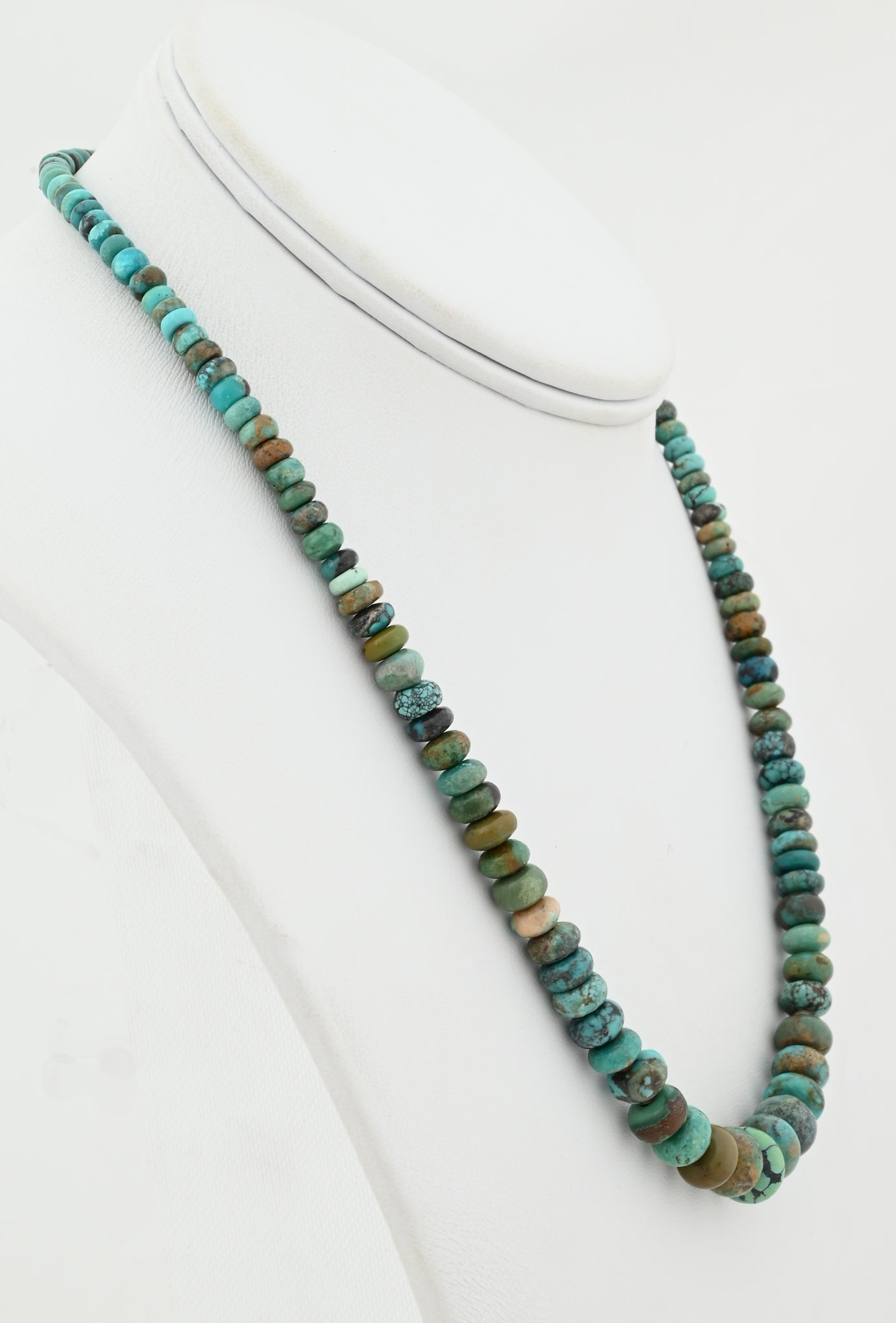 Necklace with Turquoise Beads by Helen Tsosie
