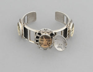 Woman-In-The-Moon Bracelet by Denise Wallace