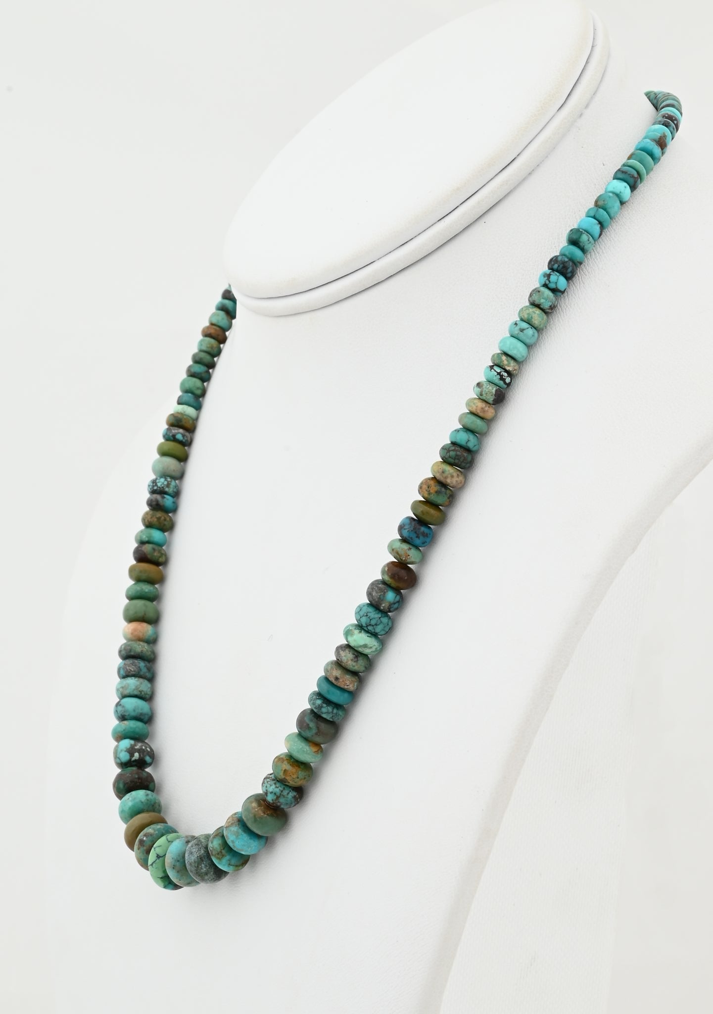 Necklace with Turquoise Beads by Helen Tsosie