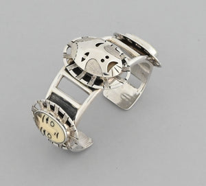 Woman-In-The-Moon Bracelet by Denise Wallace