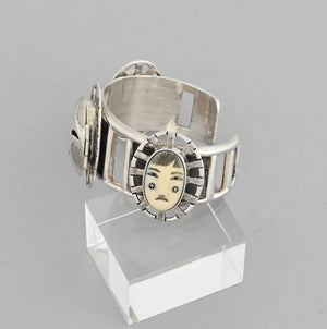 Woman-In-The-Moon Bracelet by Denise Wallace