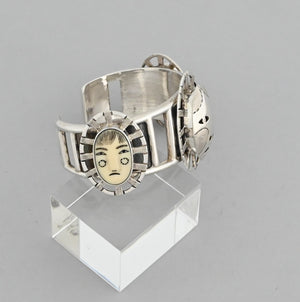 Woman-In-The-Moon Bracelet by Denise Wallace
