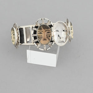 Woman-In-The-Moon Bracelet by Denise Wallace