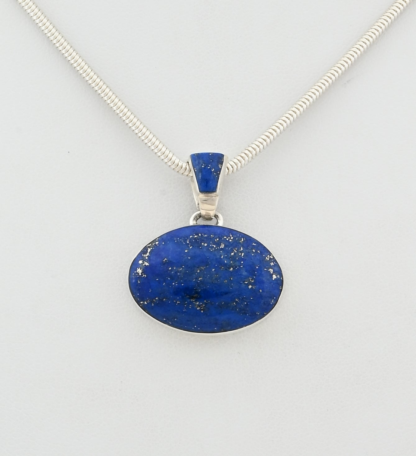 Pendant with Lapis Lazuli by Cathy Webster