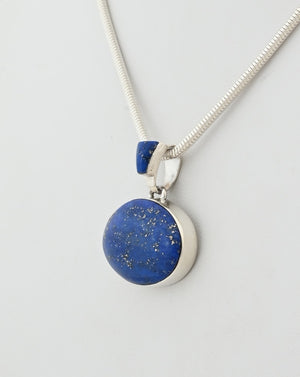 Pendant with Lapis Lazuli by Cathy Webster