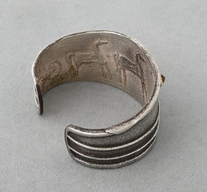 Horse Bracelet with Citrine by Anthony Lovato