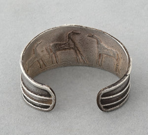 Horse Bracelet with Citrine by Anthony Lovato