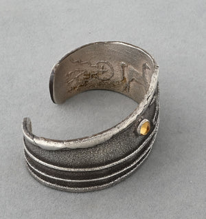 Horse Bracelet with Citrine by Anthony Lovato