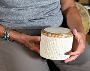 Anishinaabe Quill Box by Marie Roy