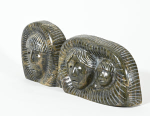Inuit Family Faces by Tuk Nuna