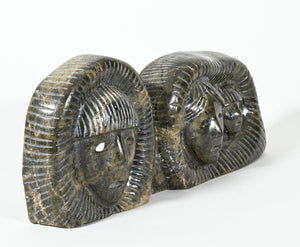 Inuit Family Faces by Tuk Nuna