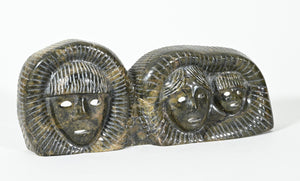Inuit Family Faces by Tuk Nuna