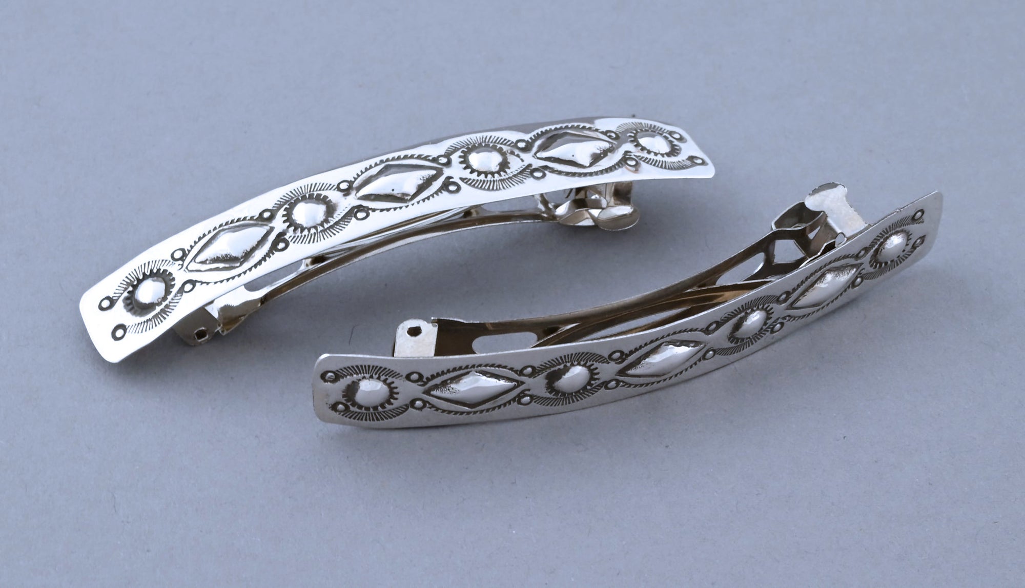 Barrettes, Set of Two by Jamie Blackgoat