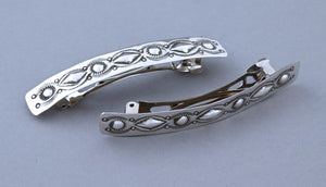 Barrettes, Set of Two by Jamie Blackgoat