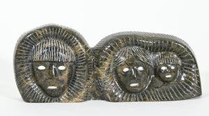 Inuit Family Faces by Tuk Nuna