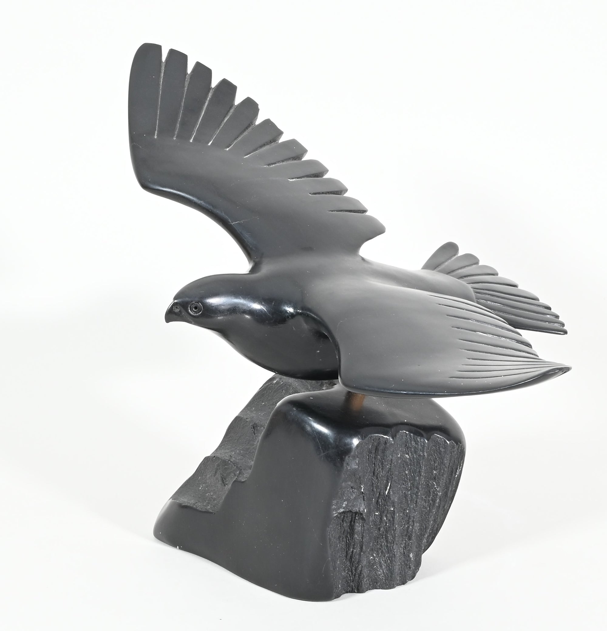 Flying Eagle Sculpture by Paul Kavik