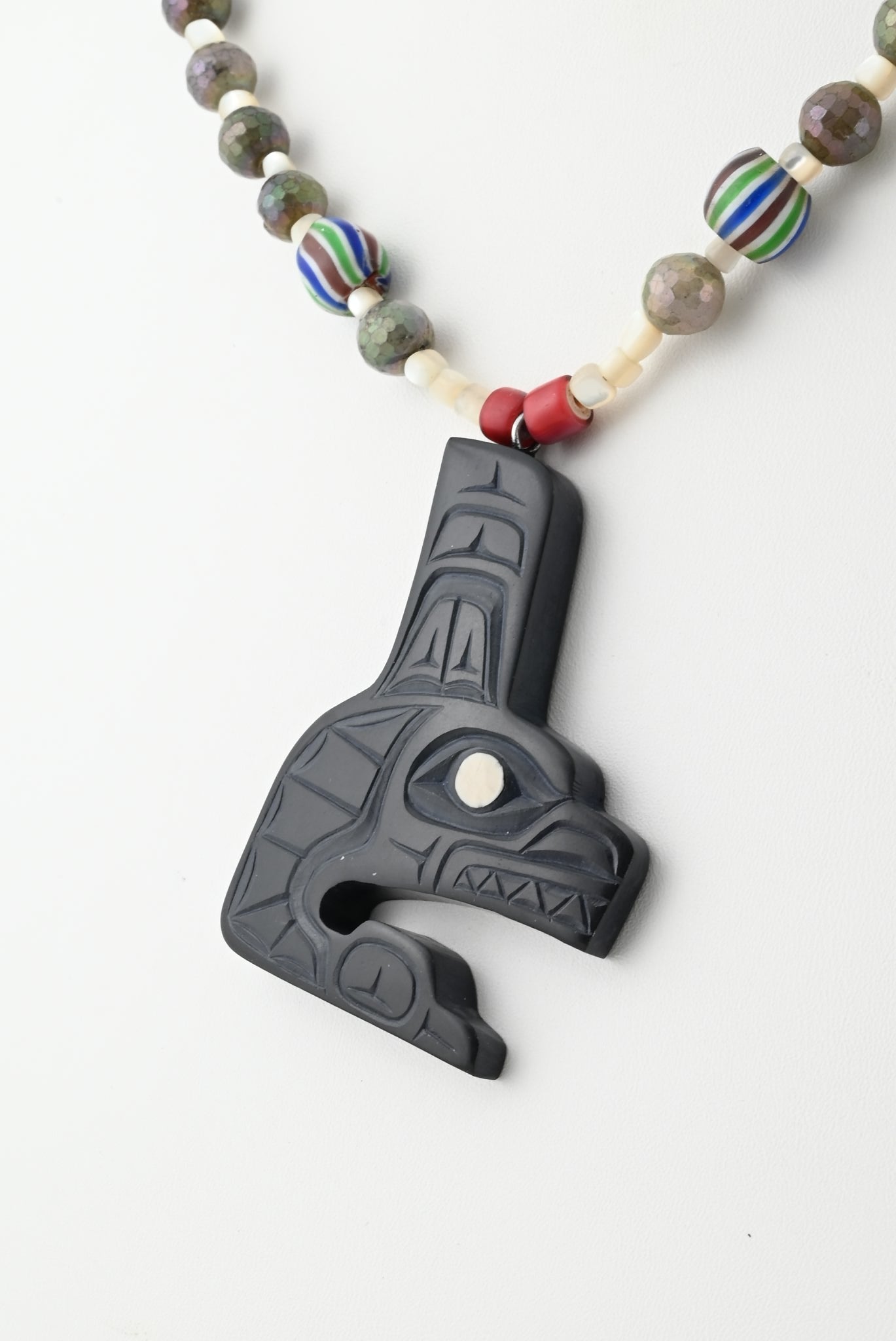 Killer Whale Pendant by Haida Artist Glenn Pollard