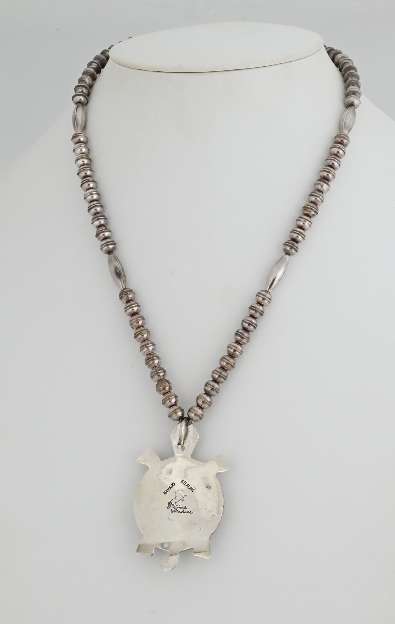 Turtle Pendant by Frank Yellowhorse