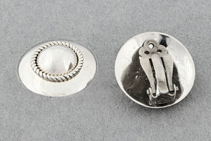 Earrings with Clips by Artie Yellowhorse