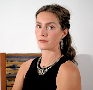Earrings with Seals by Denise Wallace