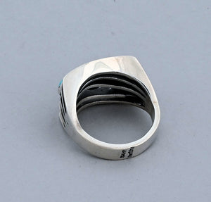 Ring with Turquoise by James Bahe