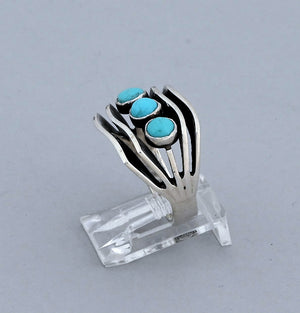 Ring with Turquoise by James Bahe