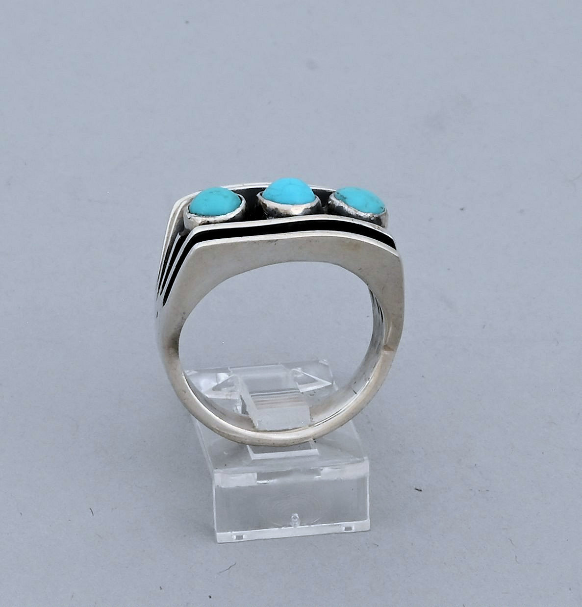 Ring with Turquoise by James Bahe