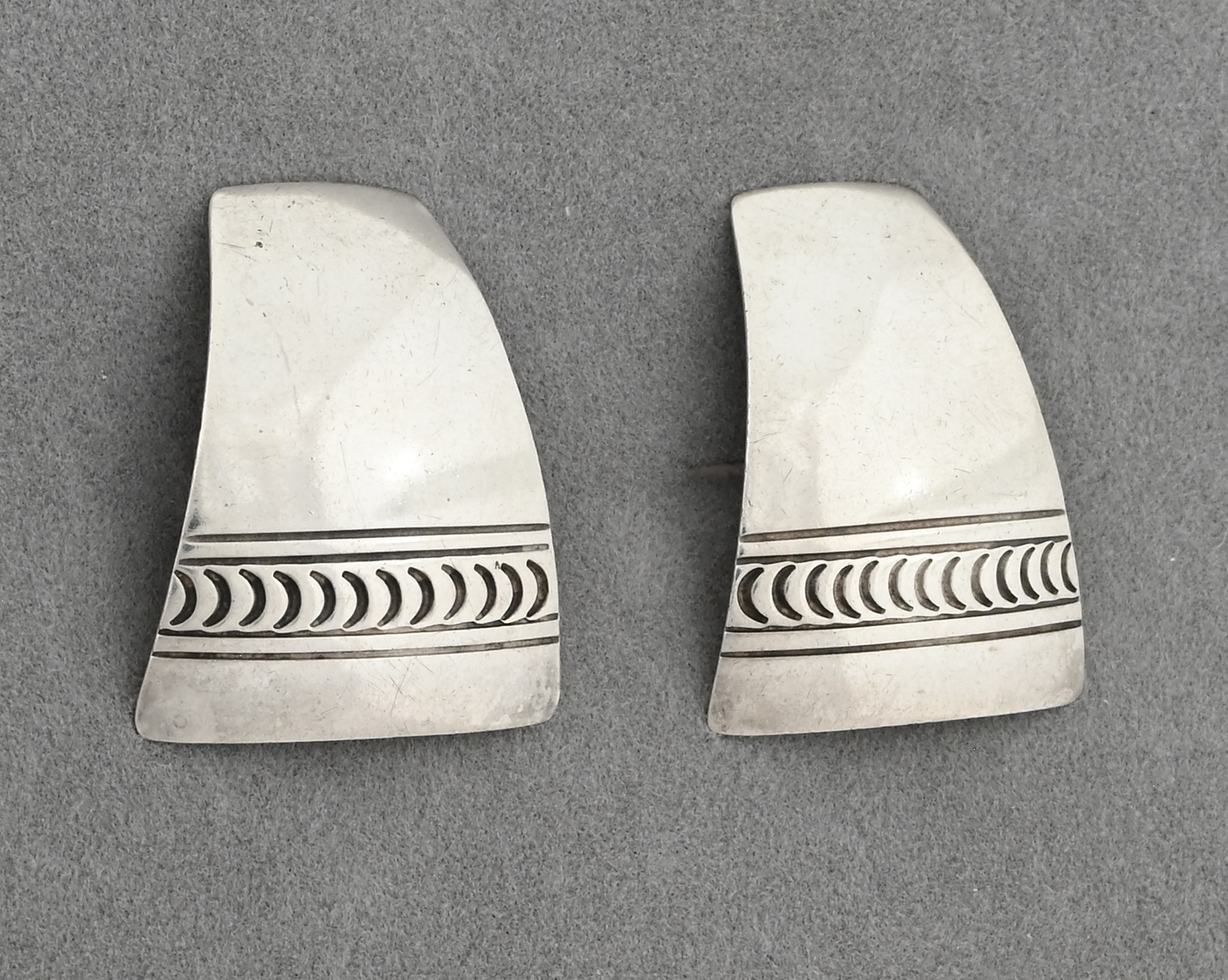 Clip-on Earrings: Navajo (Artist Unknown)