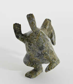 Dancing Arctic Hare by Pits Qimirpik