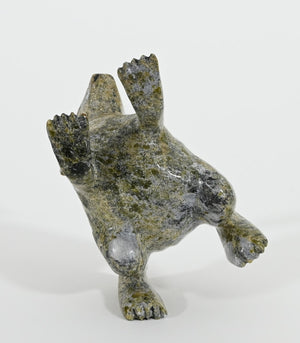 Dancing Arctic Hare by Pits Qimirpik