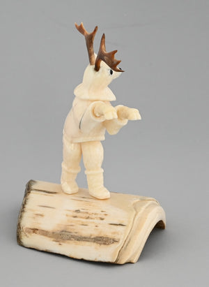 Deer Dancer by Brian Kulik (King Island Yup’ik)
